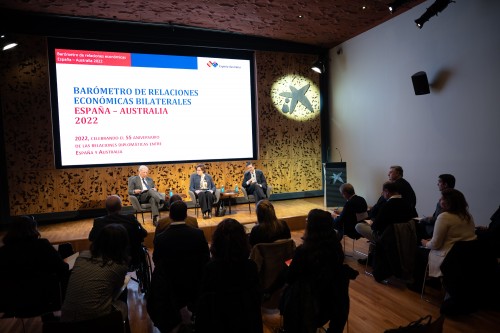 Presentación del primer Barómetro del clima de negocios entre España y Australia