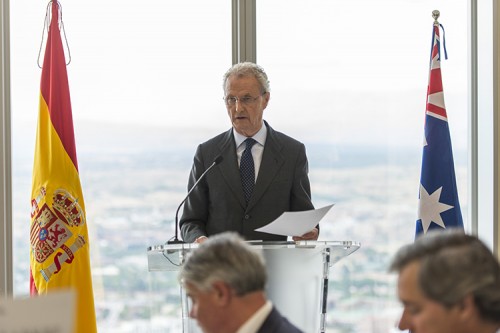 Pedro Morenés: “España ofrece a Australia apoyo, colaboración empresarial, alta tecnología y una profunda amistad”