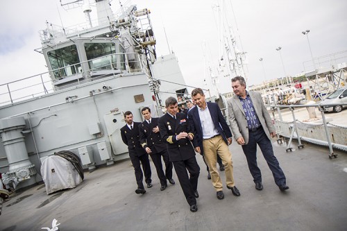 Líderes 2015: A bordo del Buque de Aprovisionamiento 'Cantabria'  (Cádiz, 12 de marzo)