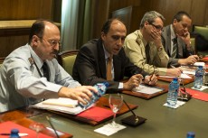 Alejandro Alvargonzález durante su intervención en la reunión