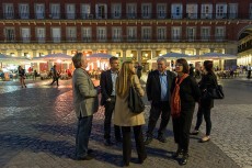 Visita a la Plaza Mayor de la ciudad de Madrid