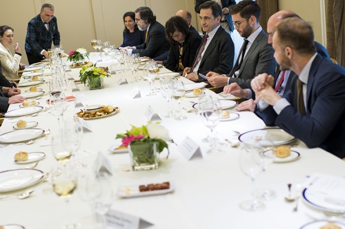 Lunch with representatives of spanish think tanks