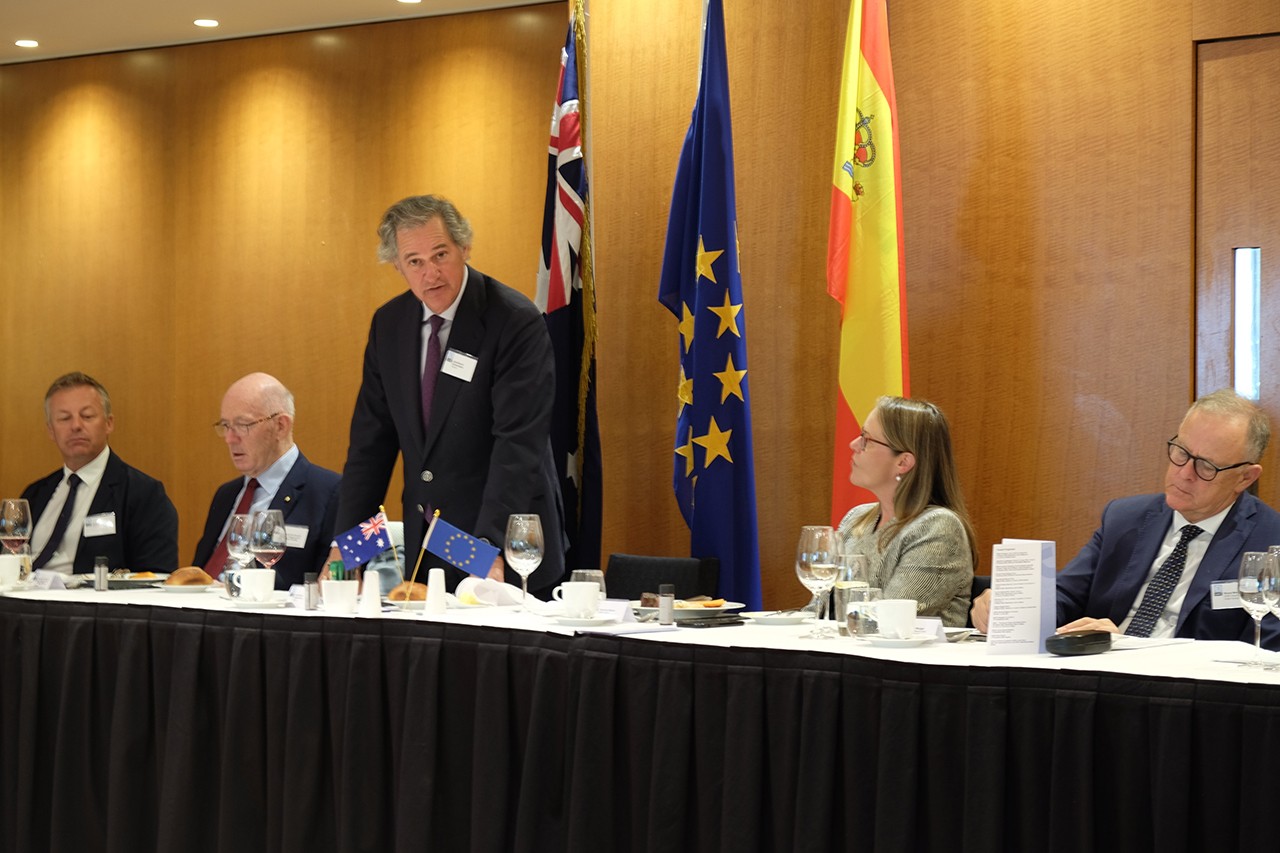 José Manuel Entrecanales se reúne con el European Australian Business Council