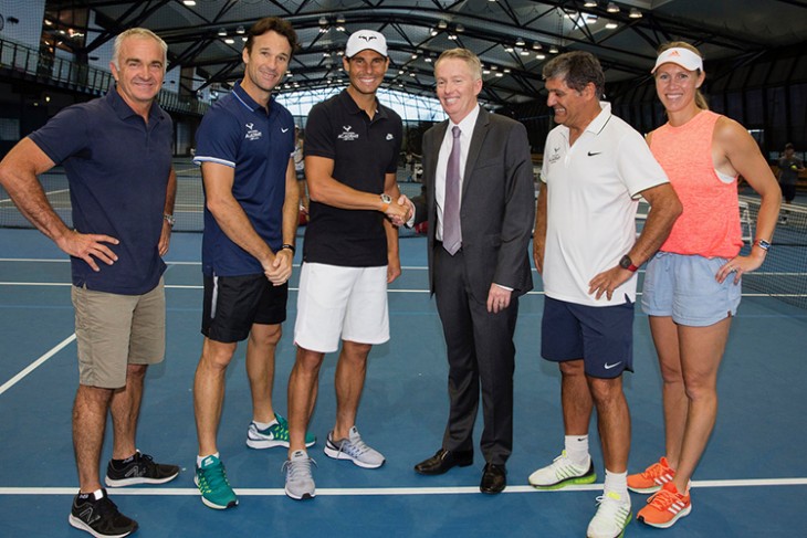 Acuerdo entre Tennis Australia y la Rafa Nadal Academy
