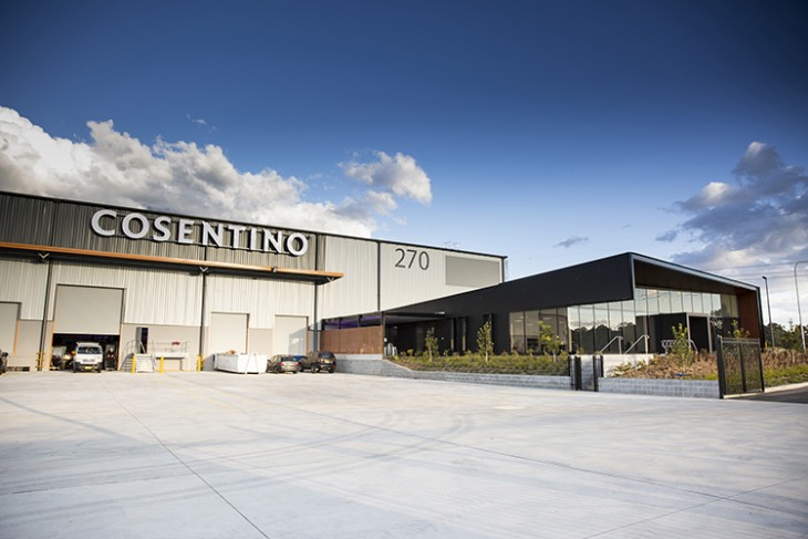 Nuevo centro logístico de Cosentino en Australia