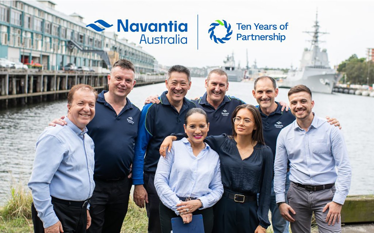 Navantia Australia celebra su décimo aniversario