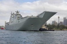 Navantia entrega el navío 'Adelaide' al gobierno australiano