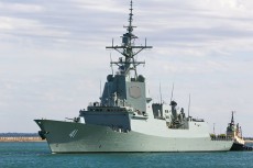 Australia inaugura el tercer destructor de clase Hobart