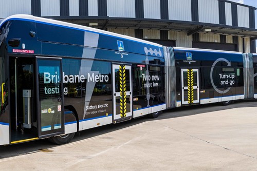 Éxito de la prueba piloto de Indra en los vehículos ecológicos de Brisbane Metro
